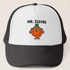 Classic Mr Clever Logo Trucker Hat Zazzle Com Trucker Hat Clever Logo Trucker
