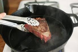 How To Cook Steak In The Oven With Pictures Ehow How To Cook Steak Steak On Stove Strip Steak Recipe