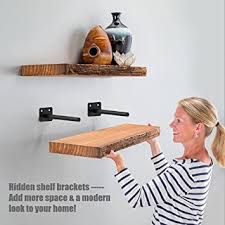 Check spelling or type a new query. 8 Inch Floating Shelf Brackets 6 Pack Heavy Duty Hidden Shelf Brackets Solid Steel Blind Support With Hardware For Floating Wood Shelves Amazon Ca Tools Home Improvement