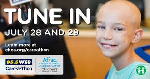 Sending love to my friends at CHOA today. I encourage you all to tune in to  the WSB Care-a-Thon.