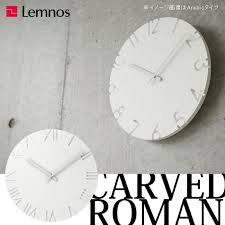 壁掛け掛け時計おしゃれ一人暮らし壁掛け時計かわいい時計壁掛け掛時計ウォールクロックインテリア白シンプルホワイトカーヴドcarved直径305ntl10 19bromanlemnosレムノスオフィスリビング北欧玄関引越し祝い新築祝い 掛け時計 かわいい 壁掛け時計 かわいい時計