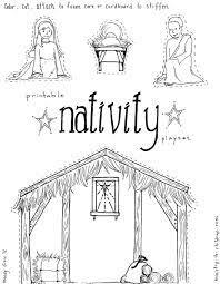 Jesus was said to be a jewish teacher from. Jesus In The Manger Coloring Pages Nativity Playset Craft Ministry To Children