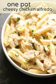 One Pot Cheesy Chicken Alfredo Recipe Recipe Chicken Alfredo Recipes Homemade Alfredo Sauce Alfredo Recipe