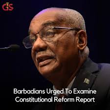 Chairman of the Constitutional Reform Commission (CRC), The Most Honourable Christopher  Blackman, is encouraging Barbadians to thoroughly examine the  Constitutional Reform Report, including in their various groups. Mr.  Blackman made the call