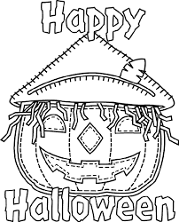 Jack o lantern coloring pages. Halloween Jack O Lantern Coloring Page Crayola Com
