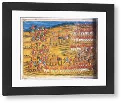 Battle of Pollilur Print: Tipu Sultan ...