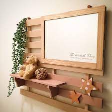 トイレに鏡を置きたくて またまたすのこ ウチには珍しくベージュにシャドーピンク もうスノコハウス化してきた ˊ ˋ 笑 けどまだキッチンにも作りたい インテリア 家具 インテリア 収納 diy ハンドメイド