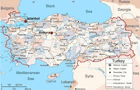 Middle english usage of turkye is evidenced in an early work by chaucer called the book of the duchess (c. Figura N 1 Mapa Politico Turquia Download Scientific Diagram