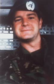 Corporal Philip Keith Bottomley 07 94 teu Mann England Armee Soldat seriös  hoch Portrait