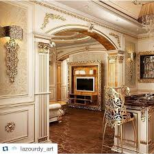 Serreal Designs On Instagram Repost Lazourdy Art With Repostapp Decoratio Classic House Interior Design Luxury Kitchen Design Classic Interior Design