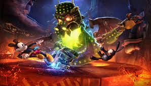 Disney Epic Mickey 2 The Power Of Two Wii Dragon Boss Fight Epic Mickey Disney Epic Mickey Epic Mickey 2