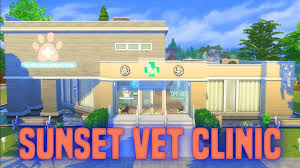 Animal Jobs Near Me 2020 The Sims 4 Lots Vet Clinics Sims 4