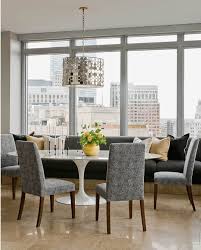 Make a long dining table feel fresh with dining benches on either side. 50 Dining Rooms With Oval Dining Tables Photos Home Stratosphere