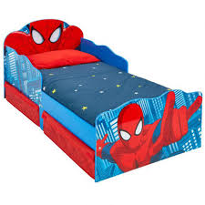 Making the transition from a nursery to a toddler's room is a big step for everyone. Spider Man Toddler Storage Bed Children S Beds Fads