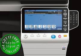 Add to my printer list. Get Free Konica Minolta Bizhub C284e Pay For Copies Only