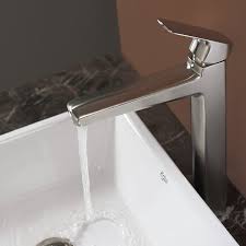 Kraus is on the verge of becoming a leading designer and manufacturer of unique selection of bathroom fixtures and accessories. Spot Free Stainless Brushed Nickel White Kraus C Kcv 125 1200sfs Elavo Sink And Arlo Faucet Bathroom Set Tools Home Improvement Bathroom Sinks Ziyaratdesignerwear Com