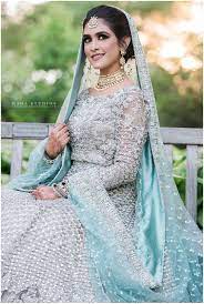 Light Blue Valima Dress Pakistani Wedding Photography Pakistani Bridal Wear Blue Bridal Dress
