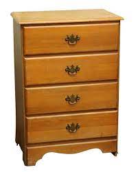 Buy maple bedroom home furniture and get the best deals at the lowest prices on ebay! 1940s Four Drawer Maple Wood Dresser Olde Good Things