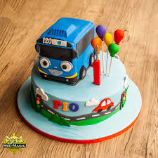 Tayo The Little Bus Cake Kue Tart Makanan Kue