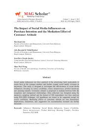 Secondly, social media influencers can often give your content strategy a new perspective. Pdf The Impact Of Social Media Influencers On Purchase Intention And The Mediation Effect Of Customer Attitude