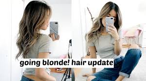 Whether you've got natural black hair or you choose to add the shade artificially, there's no denying the sleek elegance of jet black locks. Going Balayage Blonde From Dark Hair Care Cost More Rachspeed Youtube