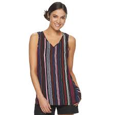 Womens Apt 9 V Neck Georgette Cami Products In 2019 V