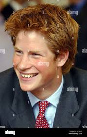Prince Harry smiles during a visit to Osmani school in Whitechapel, London,  where he sat in