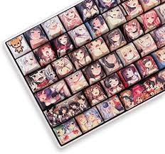 Maybe you would like to learn more about one of these? Amazon Com Gliging Keycaps Pbt Dye Sublimation Xda Profile 135 Keycap Set Japanese Anime Keycap Keyset With Puller For Cherry Mx Gateron Kailh Switch Mechanical Keyboard Anime Keycap Electronics