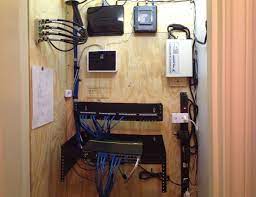 Diy Home Network Closet Home Network Smart Home Automation Home Technology