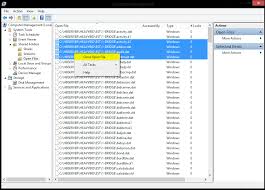 How to Close Locked Open Files on the Server