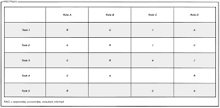 These roles are fluid and not fixed, as the balance of. Raci Matrix
