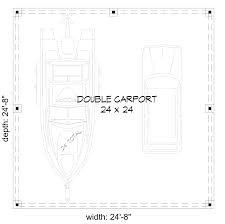 Garage Plan 40883 2 Car Garage