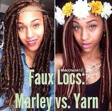 Marley V Yarn Faux Locs Which Is Best Natural Hair Styles Hair Styles Marley Hair