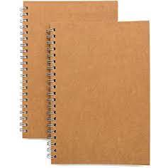 Get deals with coupon and discount code! Amazon Com Soft Cover Spiral Notebook Journal 2 Pack Blank Sketch Book Pad Wirebound Memo Notepads Diary Notebook Planner With Unlined Paper 100 Pages 50 Sheets 7 5 Inch X 5 1 Inch Brown Office Products
