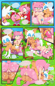 Read [Hornygraphite] Amy X Rouge (Sonic) Hentai Porns - Manga And  Porncomics Xxx