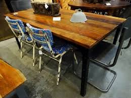 Riva 1920 sky natura briccola dining table. Rustic Industrial Dining Table This Table Top Has A Natural Finish