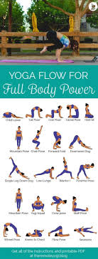 Full Body Yoga Workout Free Printable Pdf Full Body Yoga Workout Yoga Asanas Yoga Training