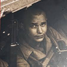 On June 6, 1944—his third wedding anniversary—Sgt. Walter Geldon of Company  C, 2nd Ranger Battalion, stormed Omaha Beach with his fellow Rangers,  singing songs to mark the occasion. A 23-year-old steelworker from