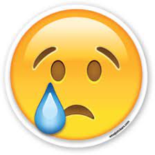 Crying Face Emojistickers Com Crying Face Emoji Emoticon