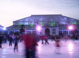 London Holiday Christmas Kew Gardens Ice Skating London Holiday Kew Gardens London Photos