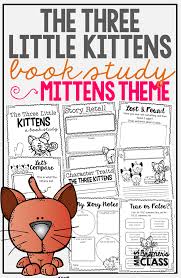 Three Little Kittens Book Study Class Book Craftivity Picture Book Activities Book Study Kindergarten Books