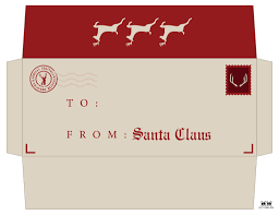 It's fun to see what they ask for each year, especially if they haven't given me any ideas yet, and my favorite. Santa Envelopes Free Printables Printabulls
