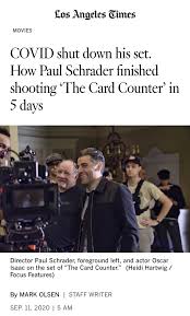 Martin scorsese è pronto a formare il fantastico duo con paul schrader nel prossimo film dal titolo the card counter. L Uomo Accattivante This Is A Great Article About How The Card Counter