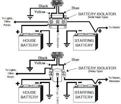 Connecting batteries in series adds the voltage of the two batteries if it helps, make a diagram of your battery banks before attempting to construct them. Bt 8770 Camper Battery Isolator Wiring Diagram Camper Battery Isolator Wiring Download Diagram