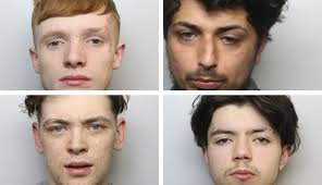 This gang of thieves from Bradford who stole dozens of cars and motorbikes  worth more than £850,000 in a 15-month crime wave across West Yorkshire  have together been locked up for more