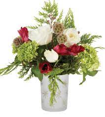 holiday party bouquet calyx flowers inc calyx flowers flower arrangements red tulips