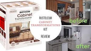 Both of these kits result in a finish that mimics the. Rustoleum Cabinet Transformations Kit Review And Mini Tutorial Youtube