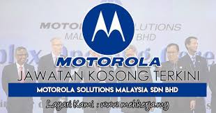 Motorola solutions malaysia sdn bhd level 14, menara persoft, 6b off persiaran tropicana, 47410 petaling jaya. Jawatan Kosong Terkini Di Motorola Solutions M Sdn Bhd 16 June 2018 Jawatan Kosong 2020 Kerja Kosong Terkini Job Vacancy