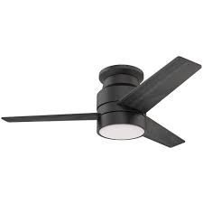 Black ceiling fans include very dark colours such as graphite and dark bronze as well as matte black. 42 Matte Black Ceiling Fan With Frosted White Glass Light Includes Remote Hearth Brands Target