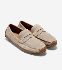 Cole haan contemporary established in 1928 by trafton cole and eddie haan, cole haan has created a reputation for fine craftsmanship and style. Men S Wyatt Penny Driver In Vintage Khaki Cole Haan